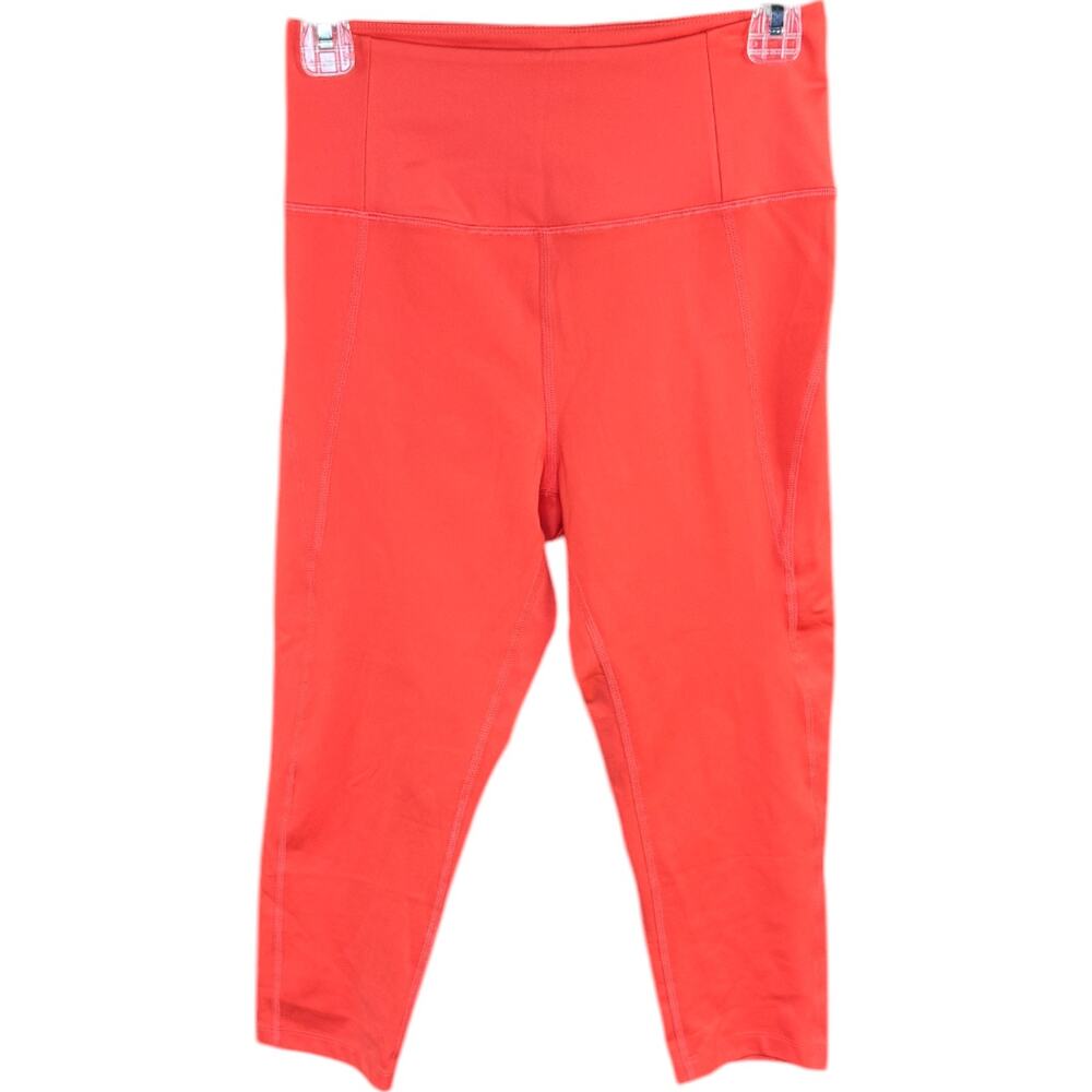 Girlfriend Collective‎ High-Rise 7/8 Leggings Orange M NWOT Sustainable Yoga Gym